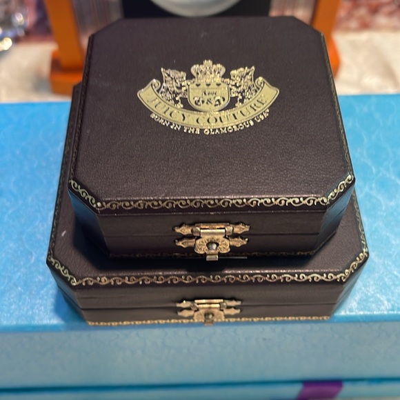 BUNDLE OF 2 JUICY COUTURE-BEVELED EDGE JEWELRY BOX - Picture 3 of 9